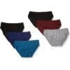 Hanes Men's Tagless Comfort Flex Fit Dyed Bikini, 6 Pack -Fashion Clothing Store 711hu6tt 8L. AC SR736920