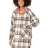 Blank NYC Reversible Plaid Coat In Table Talk