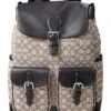 COACH Frankie Backpack In Signature Textile Jacquard -Fashion Clothing Store 91Xp51Ubl8L. AC SR736920